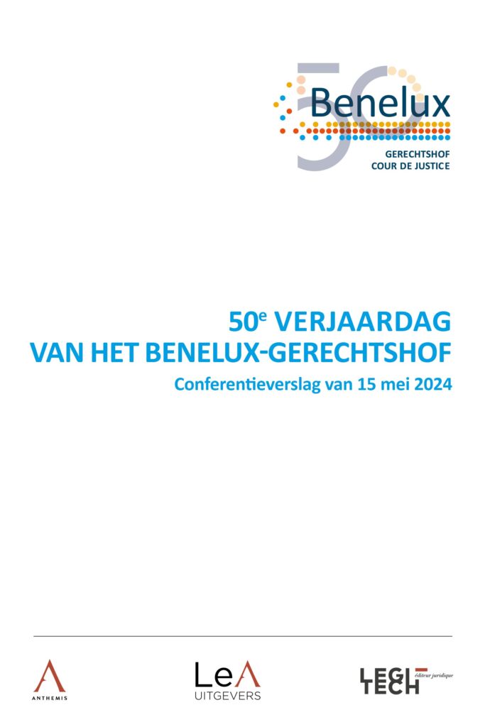 Publicatie van de brochure 50e Verjaardag van het Benelux-Gerechtshof
